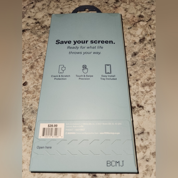 Tempered Glass screen protector for Galaxy S22+ - Picture 2 of 3